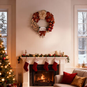 Guirlanda Poinsétia